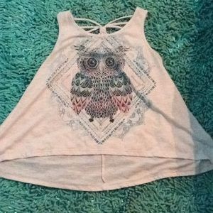 Owl Tang Top